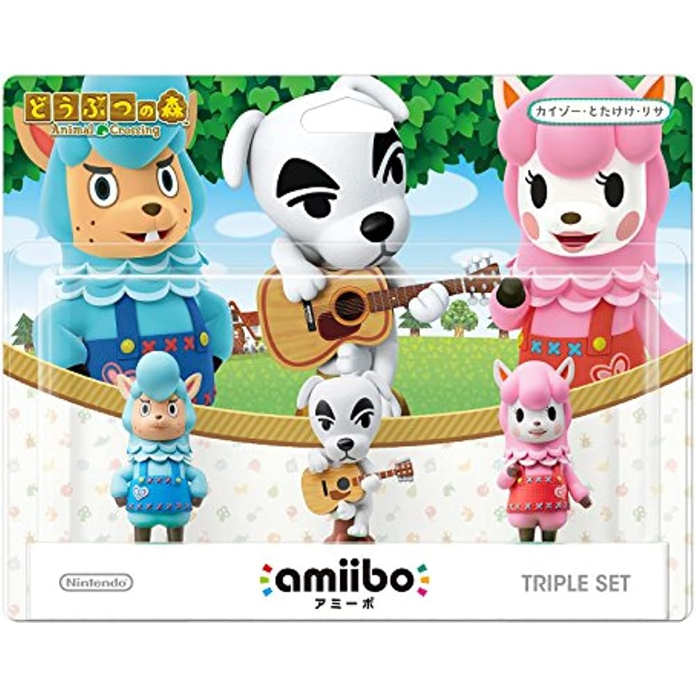 amiibo Triple Set [Kaizo/ToTakeke/Lisa] (Animal Crossing Series)