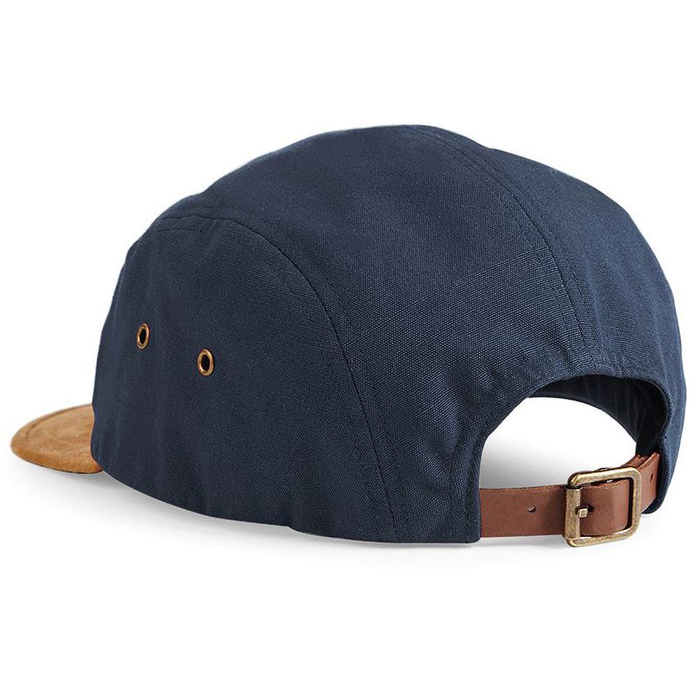 Beechfield Suede Peak 5 Panel Baseball Cap