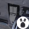 Car Trailer Hitch Cover Caps for Hummer EV Accessories Carbon Fiber Style Rear Bumper Trailer Hitch Cover Trim for 2022-2024 2025+ Hummer EV SUV