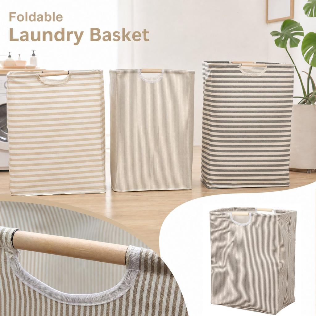 Hamper, Large Capacity Storage Basket for Home, Dorm and Room