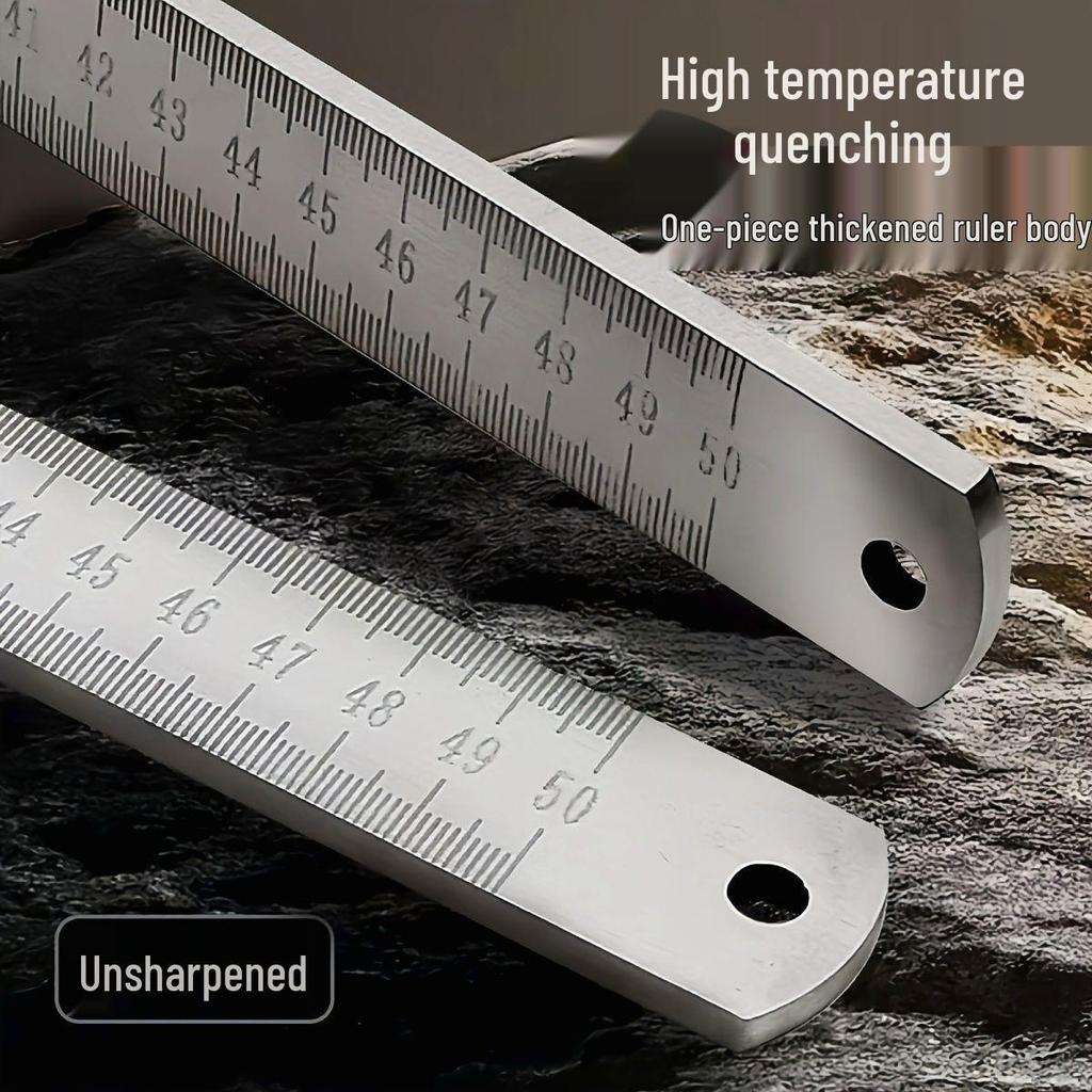 Hochleistungs-gehärteter Edelstahl Multifunktionale Auto-Lineal & Selbstverteidigungswerkzeug