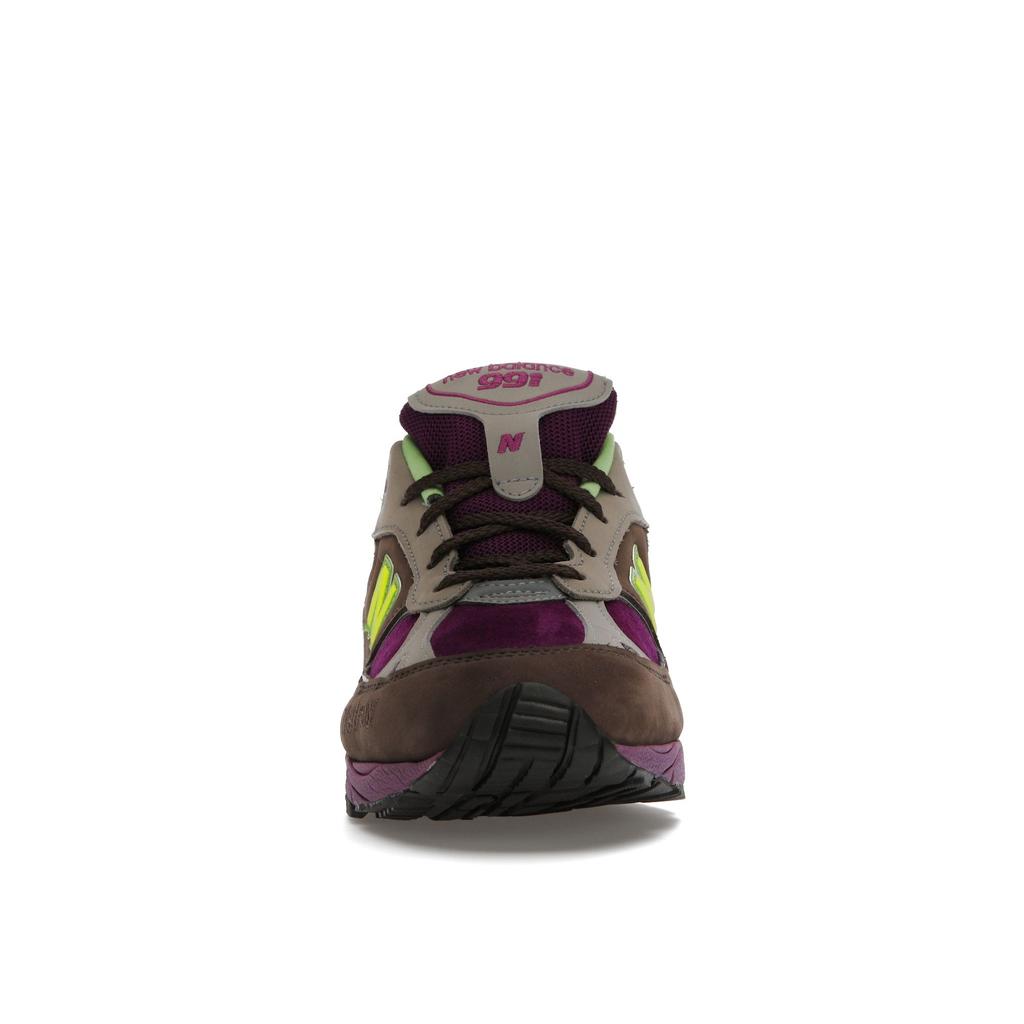 New Balance 991 Grau Grün Lila Damen W991SRG