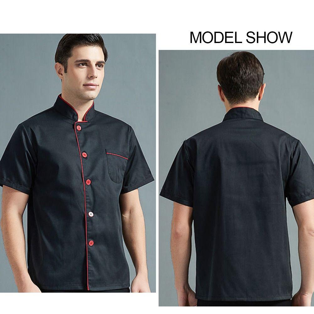 Haine de Bucătar cu Mânecă Lungă Scurtă Salopetă Unisex Uniformă Nouă de Bucătar Restaurant