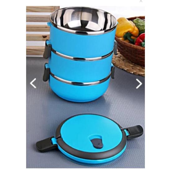 

3-слойный герметичный термос для еды, ланч-бокс