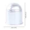 50mm Traction Ball Cover ABS Plastic Rainproof Dustproof Chrome Plated Camper Compatible 2" &