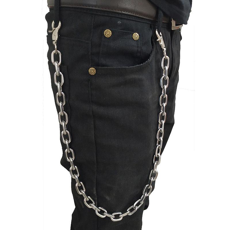 

Hot Punk Pants Chains Fashion Rock Waist Accessories Unisex Hip-hop Skull Pendant Punk Rock Cowboy Pants Trousers Chain Gift