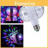 E27 6w Double-headed Led Ball Stage Rgb Light Bulb Amazing For Club And Party Atmosphere