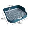 Dog Potty Pad Reusable Indoor Open Top Entry Dog Litter Pan Mesh Grids Toilet for Indoor Bunny Small and Medium Dogs Porch Puppy