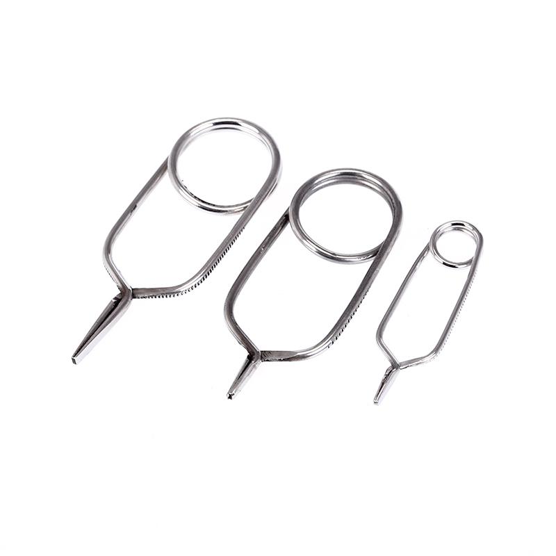 tip hackle pliers// feather clips rapping hackle tools for fly fishing tying P0CA