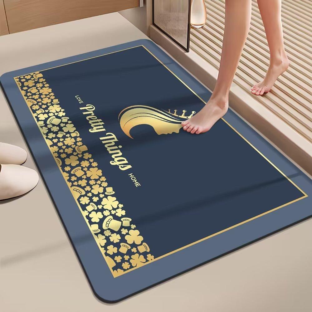 

Современный простой коврик для защиты от ветра, грязный и нескользящий коврик для дома, горизонтальный коврик для гостиной, кухни, ванной комнаты 80*120