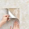 Marble Grain Wall Sticker Imitation Marble Wall Panels Diy Self-adhesive Waterproof Wallpaper For Home Bathroom Decoration