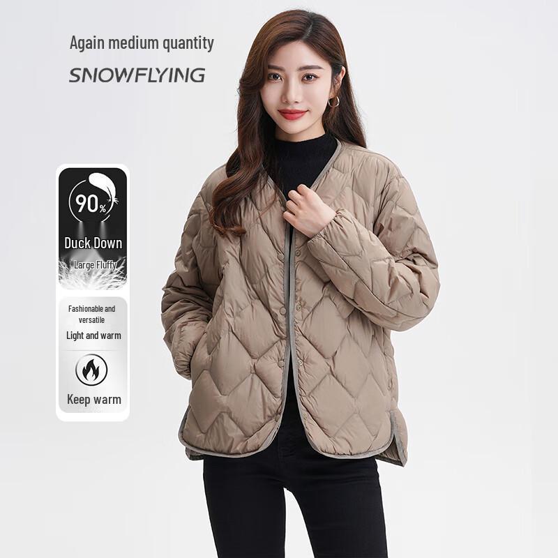 SNOWFLYING Women's Lightweight Versatile Down Jacket