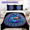 Cybernetic Insect Threat Pattern Bedding,Quilt Set Quilt Cover Pillowcase Home Birthday Gift (1 * Duvet Cover + 2 * Pillowcase, Without Core)