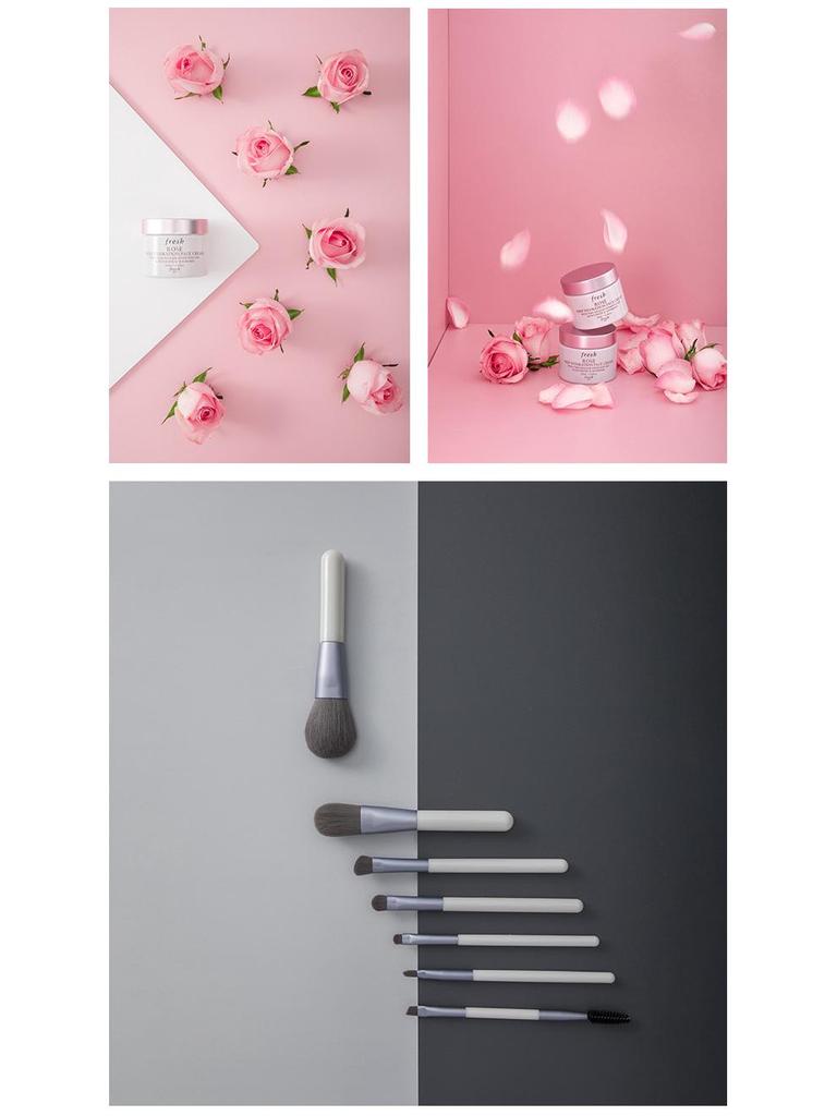 Solid Color Photography Backdrop - PVC Film for Cosmetics, Still Life, Cakes, and Food Photography Props