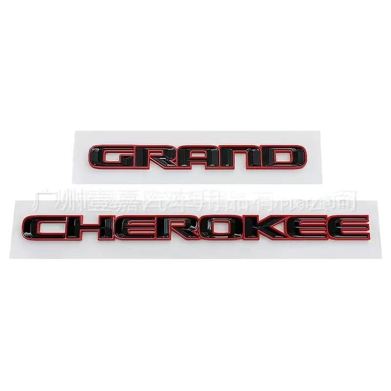 Jeep Grand Cherokee Fender Side Emblem Sticker