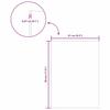 Decorative Panels 12 pcs White 21 x 30 x 0.27 cm Wood Based Material