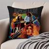 Rock British Rock Band Led Zeppelin Cushion Cover Pillowcase Antidustmite Invisible Zipper Short Plush Sofa Cushion