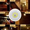 Battery Operated Dimmable LED Under Cabinet Light With Remote Control Wireless Night Light For Closet Wardrobe Bathroom