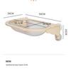 Wooden Suction Cup Cat Hammock: Balcony, Window, or Swing Bed