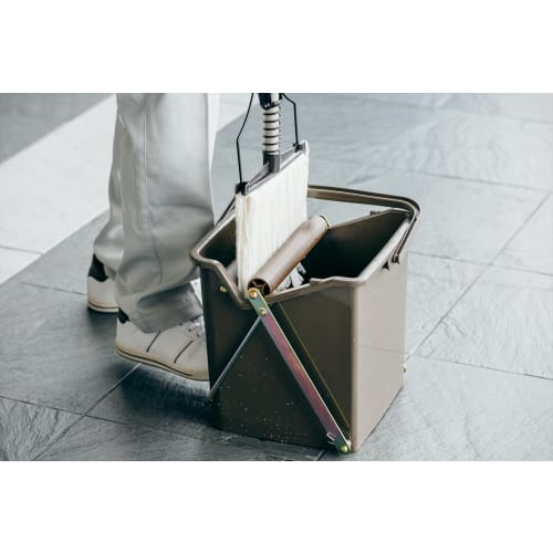 Yamazaki Sangyo Mop Wringing Bucket (Commercial Use) 2989.jp+ Tough Squeezer DX 181599