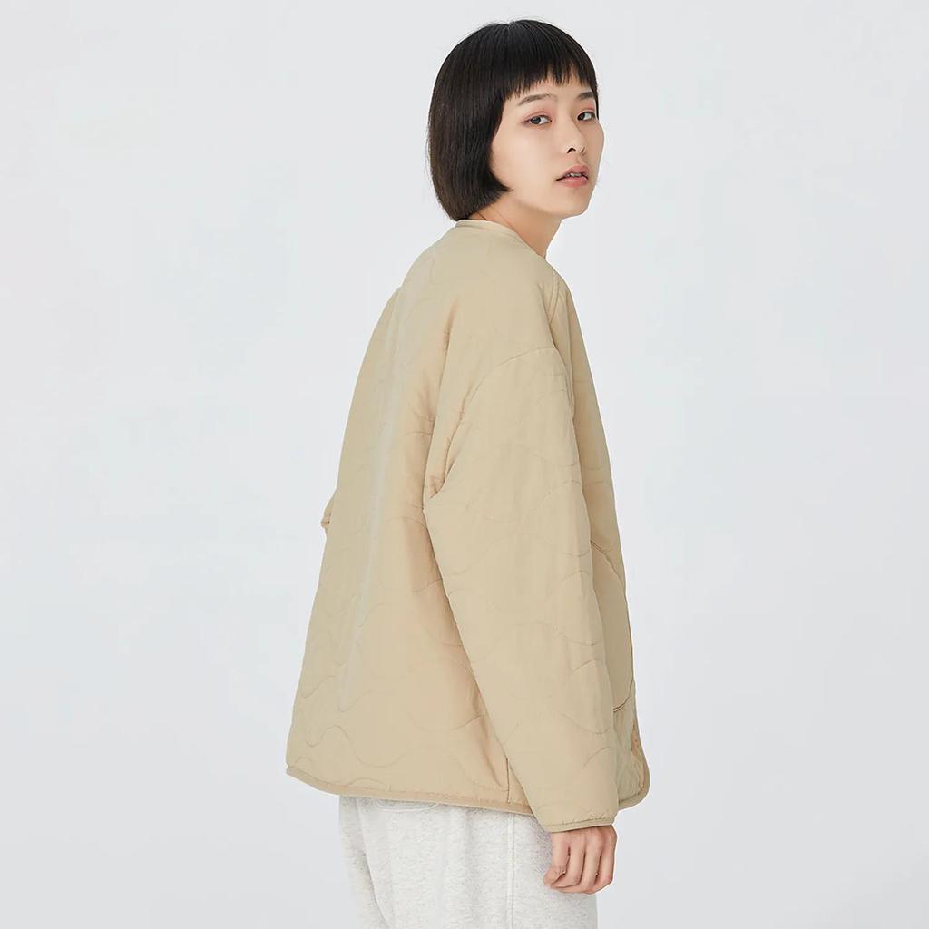 New Balance Puffer Jacket Winter Women's Khaki (Unisex) Puffer Jackets AWJ23316 INC