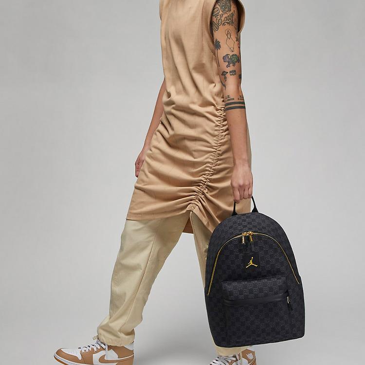 Ny Jordan Gull Logo Monogram Ryggsekk Svart FJ6784-010