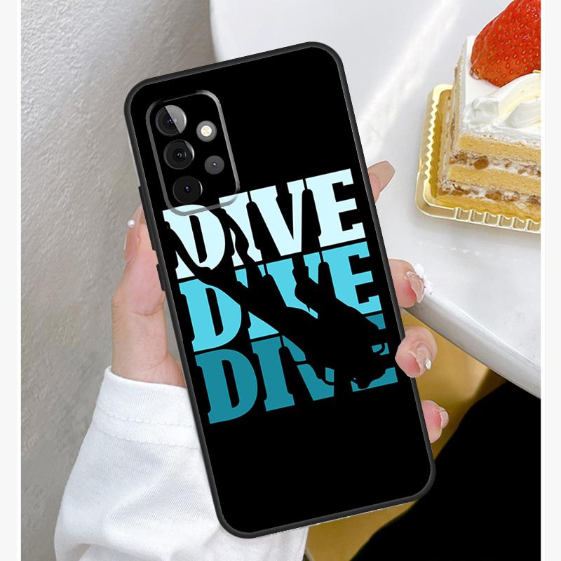 Dive Scuba Divers Diving Case For Samsung Galaxy A15 A25 A35 A55 A51 A71 A12 A32 A52 A13 A33 A53 A14 A34 A54 Cover