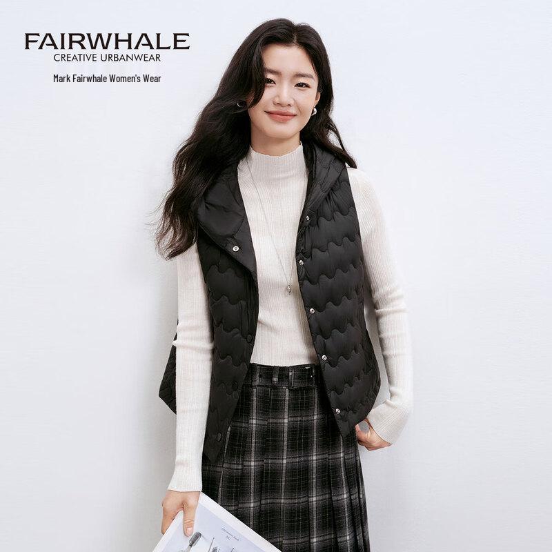 Mark Fairwhale Women's Hooded Lightweight Down Vest