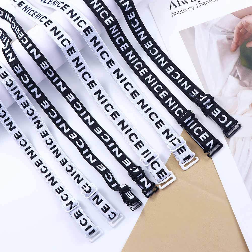 Hook Polyester Women Girls Women Bra Belt Brassiere Straps Bra Accessories Letter Shoulder Strap