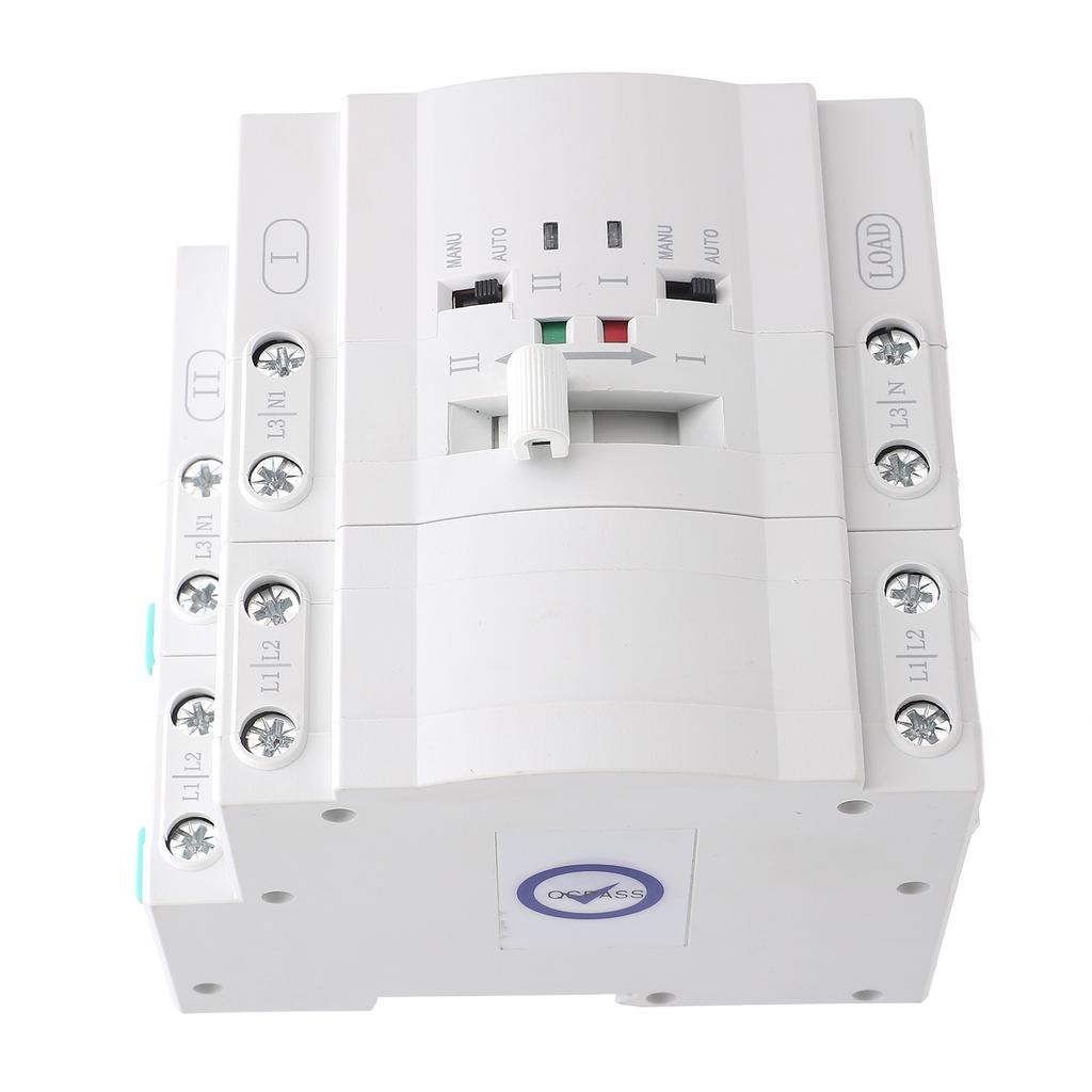 Power Automatic Transfer Switch 4P 63A Millisecond Level Fast Switching Generator Changeover Switch