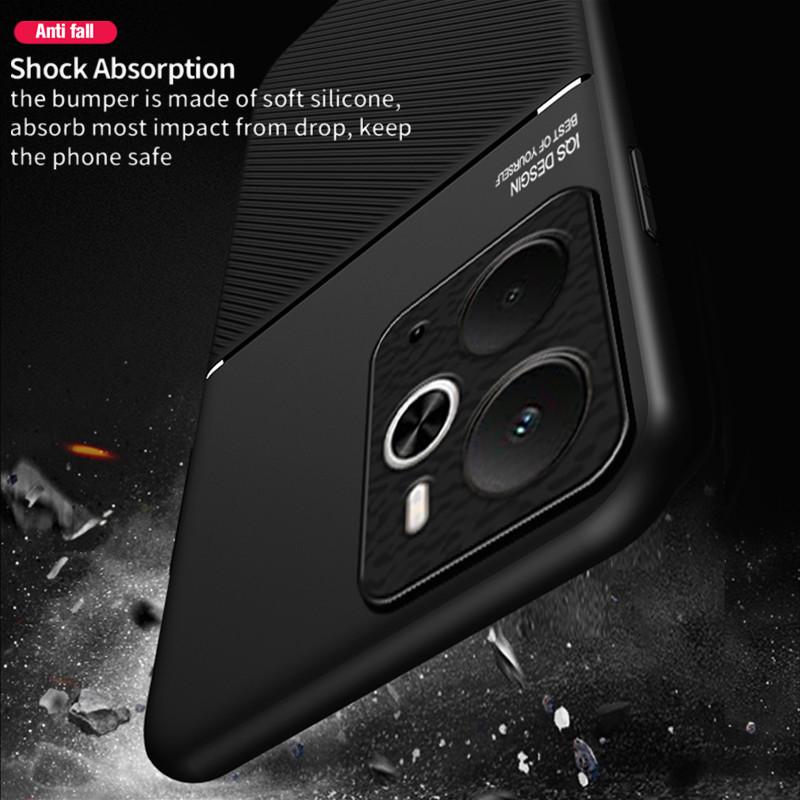 Rugged Non-Slip Magnetic Case For Realme 14 5G Realme 14T Portective Cover Back Shell Coque Fundas Capa