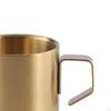 Coffee Mug Double Walled Stainless Steel Juice Milk AntiSlip Handle Portable Durable Versatile