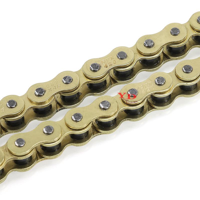 Goldkette für Offroad-ATV, Strandbuggy, Rennwagen & Modifizierte Fahrzeuge - Typ 420