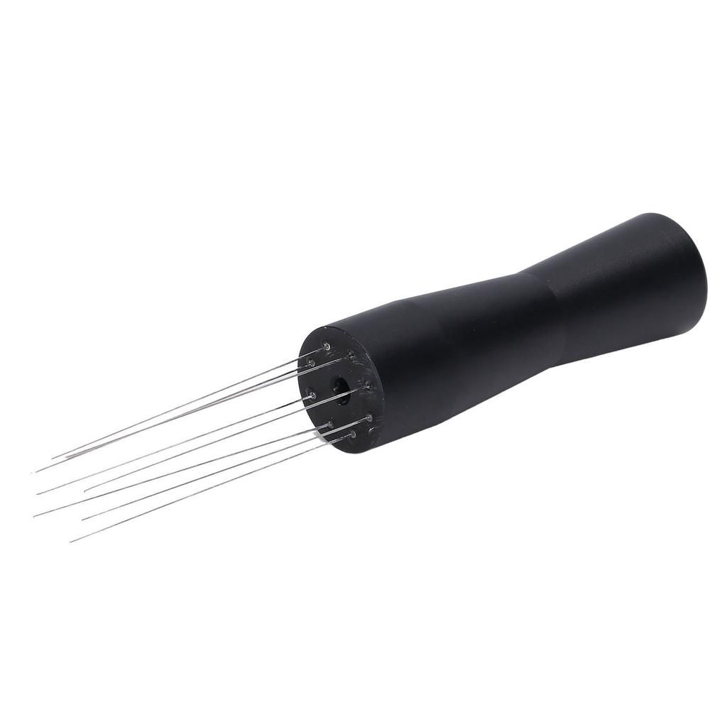 Professional Needle Distributor Portable Coffee Stirrer Coffee Powder Stirring ToolBlack
