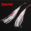 Artificial Portable Saltwater Octopus Bait hook Soft Silicone Fishing Tackle Squid Skirt Lure