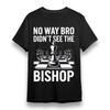 Men's Oversize T-shirt With Nope The Bishop's Eyeing You Graphic Cotton Tee USA