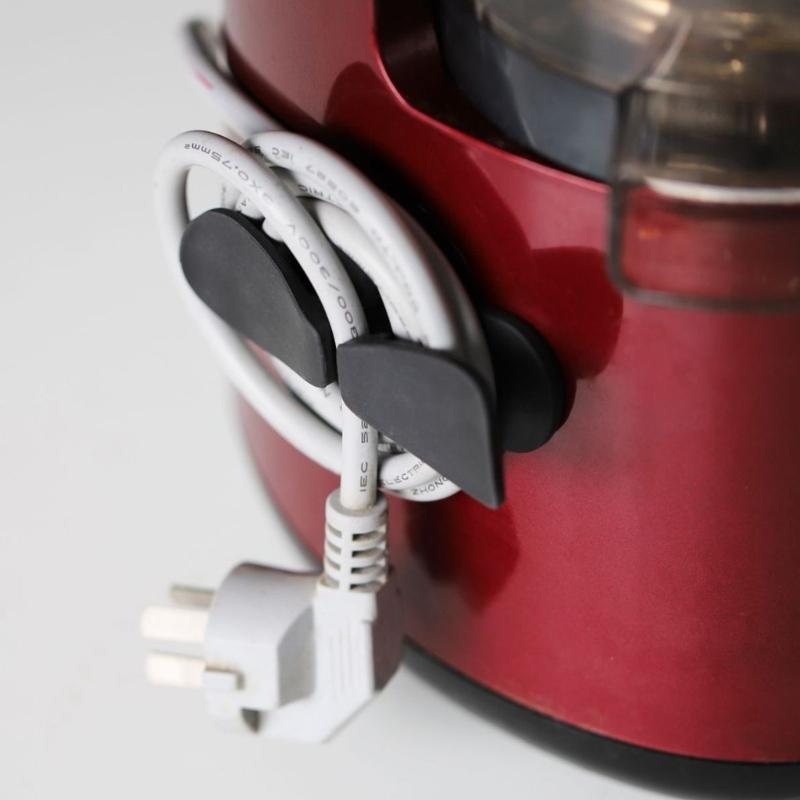 5 Stück Kabelaufwickler für Gerät Klebe-Kabelklemmen Kabelhalter Kabelaufwickler Kabelmanagement Kabelaufwickler für Küche