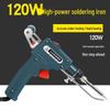 120W Manual Solder Feed Electric Soldering Iron - Internal Heating, Non-Adjustable Temperature, Ideal for Household Repair and Welding.
