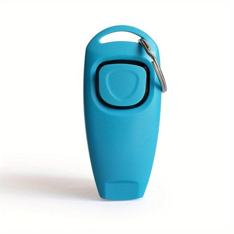 

Pet Multifunction 2 in 1 Clicker & Whistle Dog Trainer Clicker With Keyring Pet Puppy Trainer Dog Flute & Clicker Pet Supplies небо синє кольору