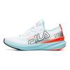 FILA Athletics Comfortable Fabric Low-Top Casual Running Shoes Women sneaker White Blue A12W112202FFW