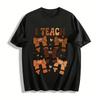 I Teach Kindness Equality Love Teacher Themed Graphic Tee Pure Cotton T-shirt