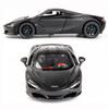 1:32 McLaren 720S Spielzeugmodellauto, Auto zum Zurückziehen aus Zinklegierung mit Ton und Licht und geöffneter Karosserietür, Spielzeugauto für Kinder, Jungen, Mädchen, Geschenk