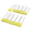 50PCS Polypropylen-Kondensator 100V Polypropylen-Sicherheits-Kunststofffolien-Korrekturkondensator-Kit 1nF ~ 0,47uF 102J 103J 473J 224J474J