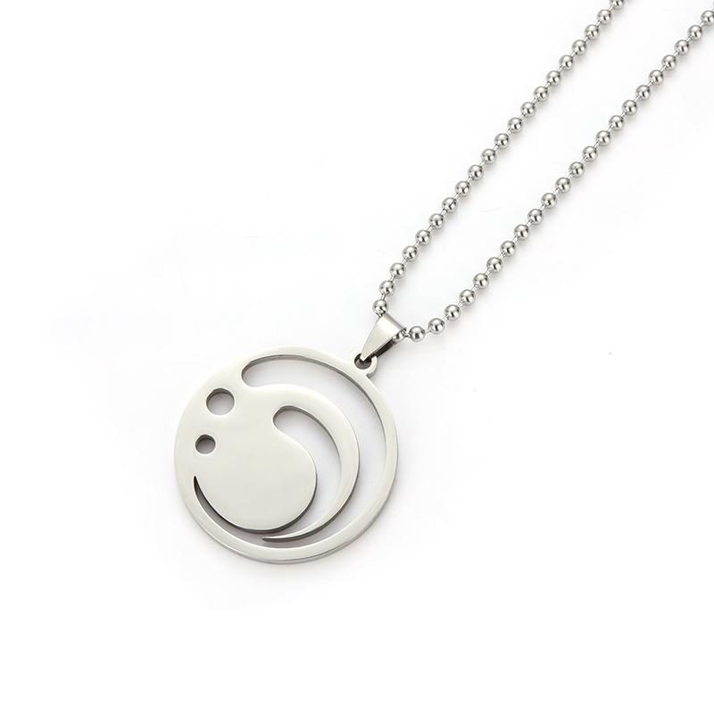 New Genshin Impact Necklace For Women/Men Punk Anime Scaramouche Xiao Titanium Steel Necklaces Jewelry Accessories Gift for Fans