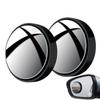Blind Car Looking-Glass 2Pcs Suction Cup Small Round Looking-Glass 360 Wide Angle Reversing Auxiliary Blind Looking-Glass For