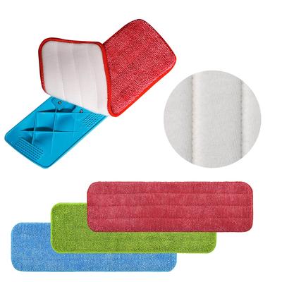 Purpose Wet Mop Head Reusable Flat Mop Head Universal Mop Head Mop Replacement Cloth Adhesive Buckle Type