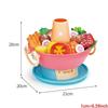 Birthday Gift Children's for Play House Kitchen Cooking Set Toy Household Appliances Toys Kitchen for Play HouseEducatio  pink