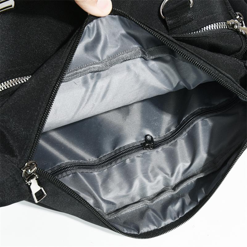 Large Capacity Business Men's Bag Water-repellent Shoulder Bag Commuter Crossbody Bag