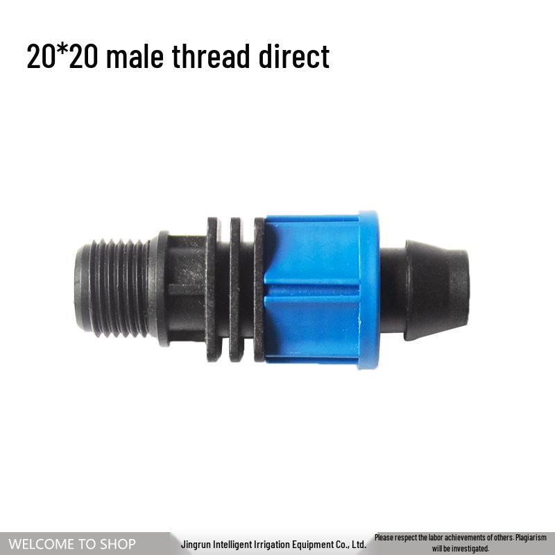 16-teiliges Tropfbewässerungs-Zubehörset: Verbinder, Sprinkler, Band und T-Stücke für die landwirtschaftliche Bewässerung