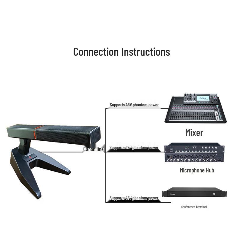 

Runpu Professional Wired Condenser Conference Microphone (CN version)
